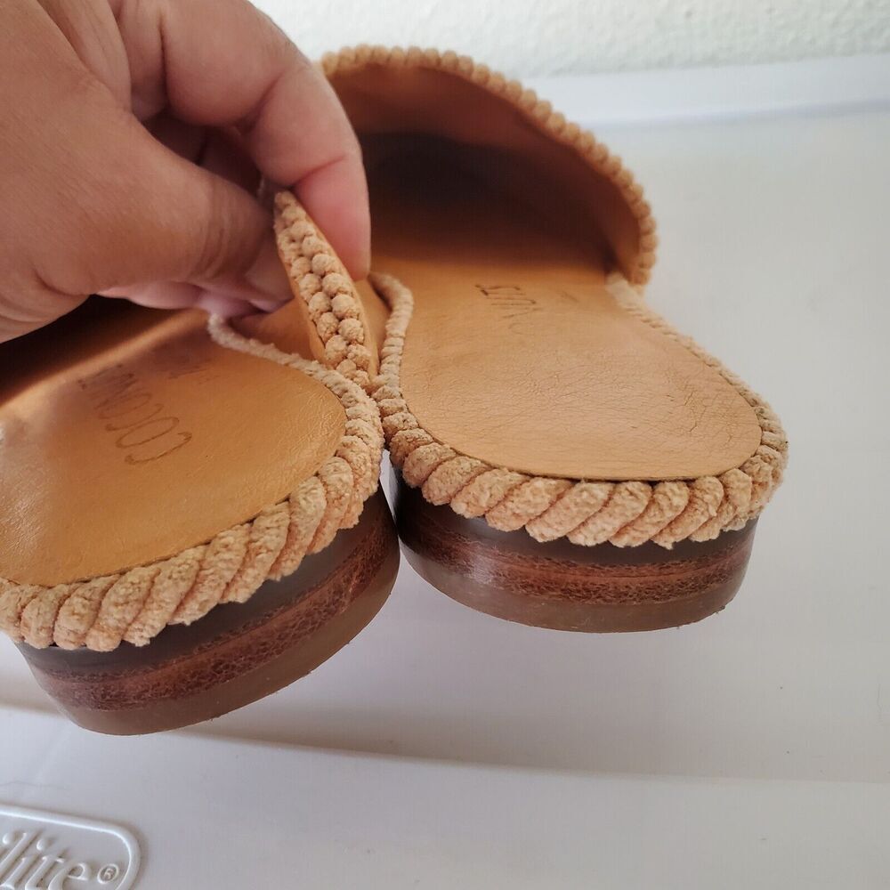 Coconuts‎ by Matisse Curdoroy Xander Flat Mules Natural Micro Cord Pointed-Toe - Picture 16 of 16